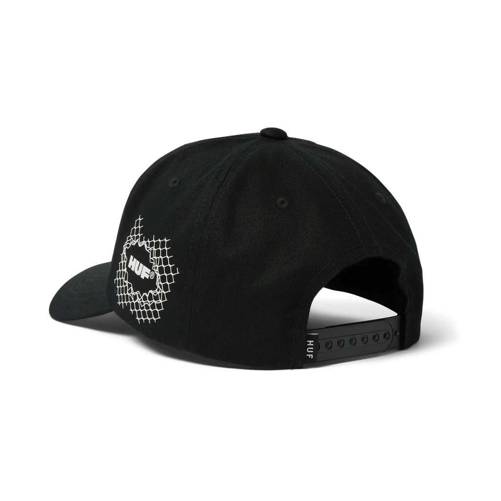 HUF // 4 THE DAWGS SNAPBACK HAT // BLACK