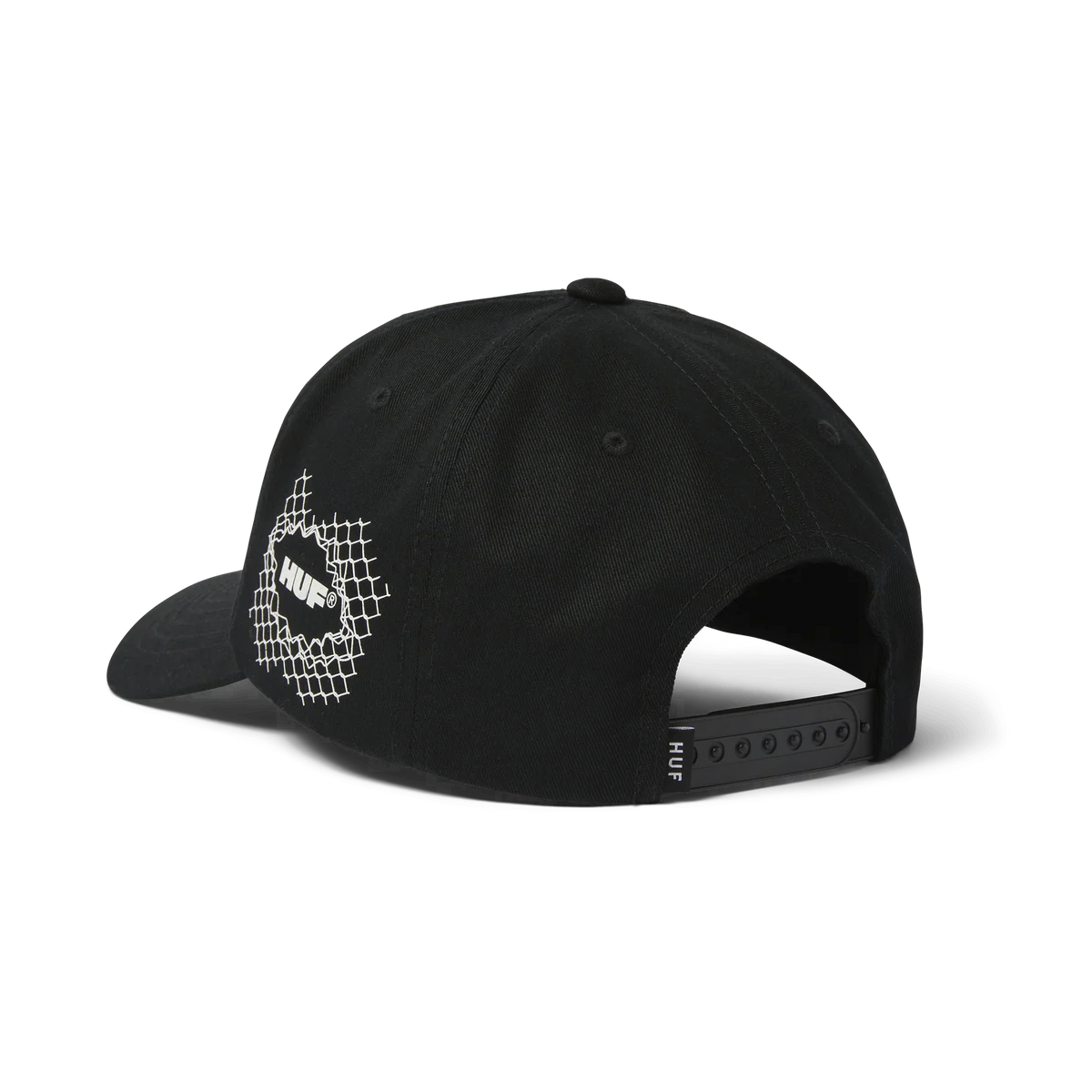 HUF // 4 THE DAWGS SNAPBACK HAT // BLACK