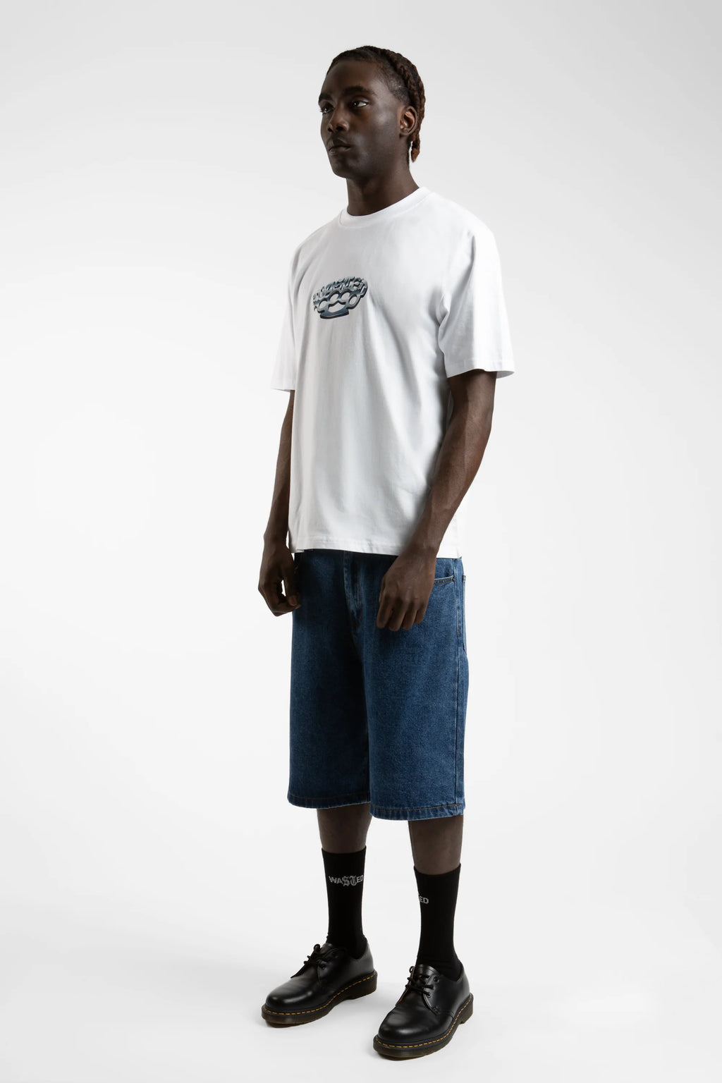 WASTED PARIS // SHORT // PRAY CASPER // WASHED BLUE