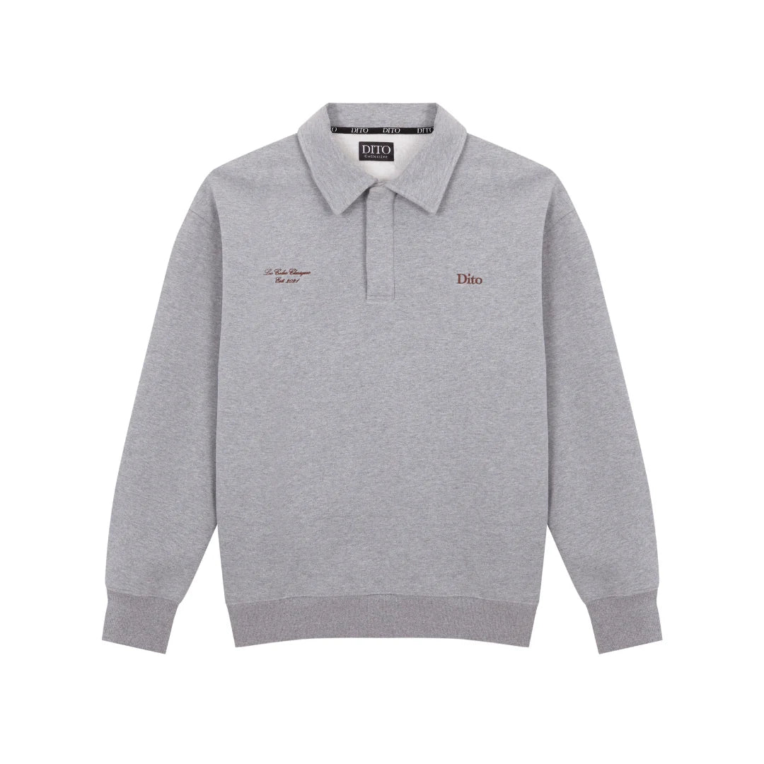 DITO COLLECTIVE // QUARTER ZIP // MARBLE BUTTON