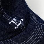 MAGENTA // BIRD DENIM DAD HAT // BLUE