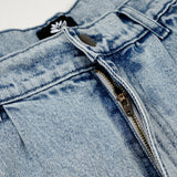 MAGENTA // OG DENIM LONG SHORTS // WASHED