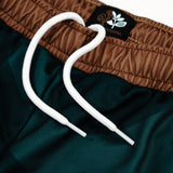 MAGENTA // ONZE LONG SHORTS // GREEN