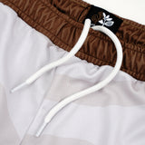 MAGENTA // ONZE LONG SHORTS // WHITE