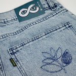 MAGENTA // OG DENIM LONG SHORTS // WASHED