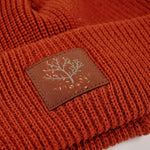 MAGENTA // TREE BEANIE // ORANGE