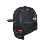 BUTTERGOODS // ADILSON FLAP CAP // BLACK