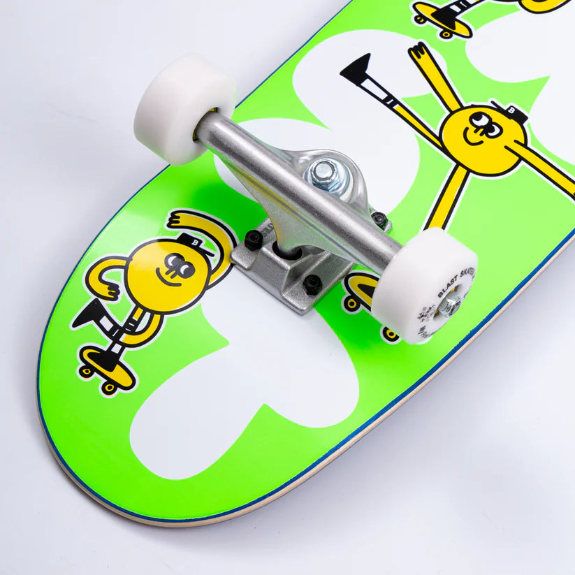 BLAST SKATE // KIDS mini BUBBLE TRIX COMPLETE (LIME)