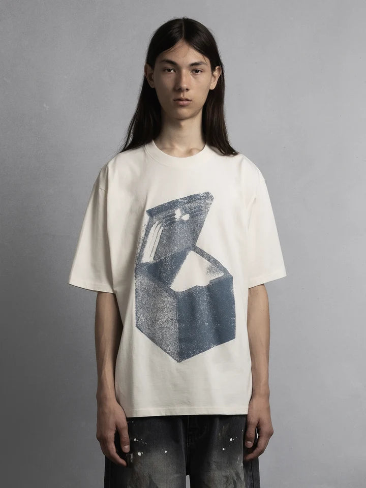 SCRT - BLUEBOX T-SHIRT OFF WHITE