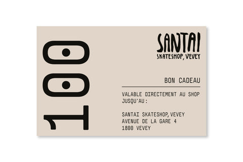 SANTAI GIFT CARD // 100CHF