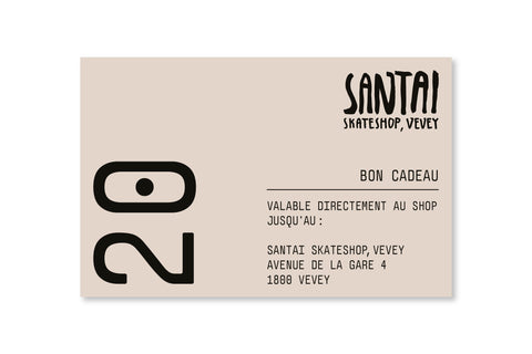 SANTAI GIFT CARD // 20CHF