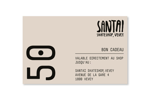 SANTAI GIFT CARD // 50CHF