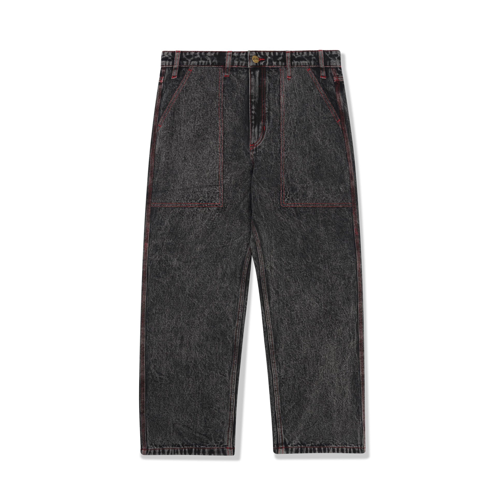 BUTTERGOODS // BREAKDOWN RELAXED DENIM // ACID WASH BLACK