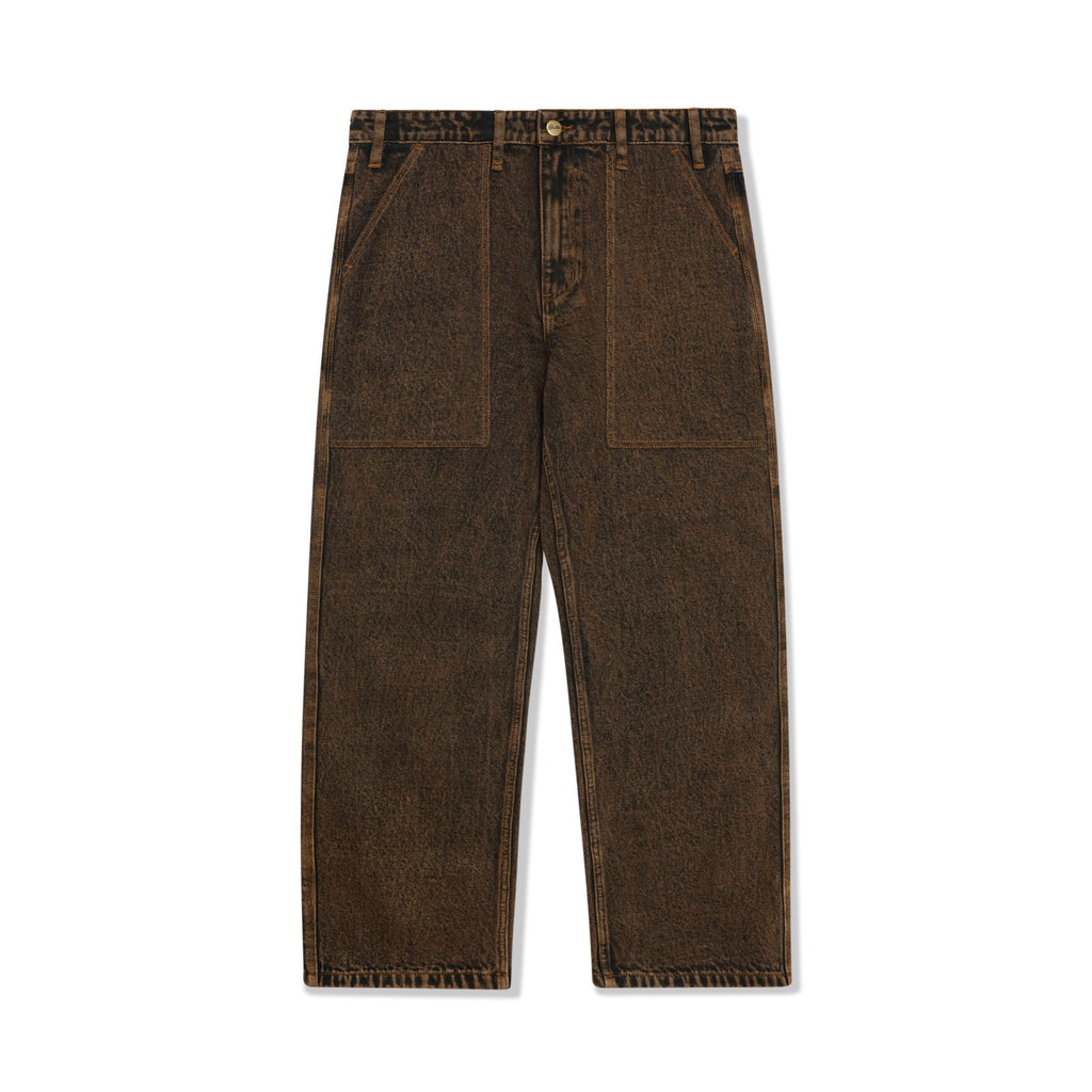 BUTTERGOODS // BREAKDOWN RELAXED DENIM // ACID WASH BROWN