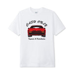 CASH ONLY // CAR TEE // WHITE