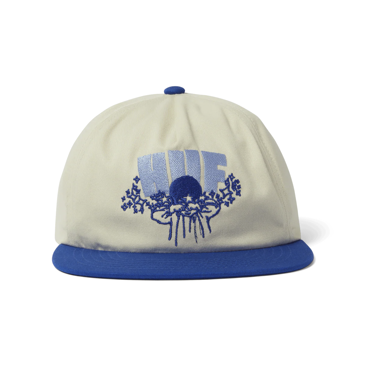 HUF // DAZED SNAPBACK HAT // BLEACH&BLUE