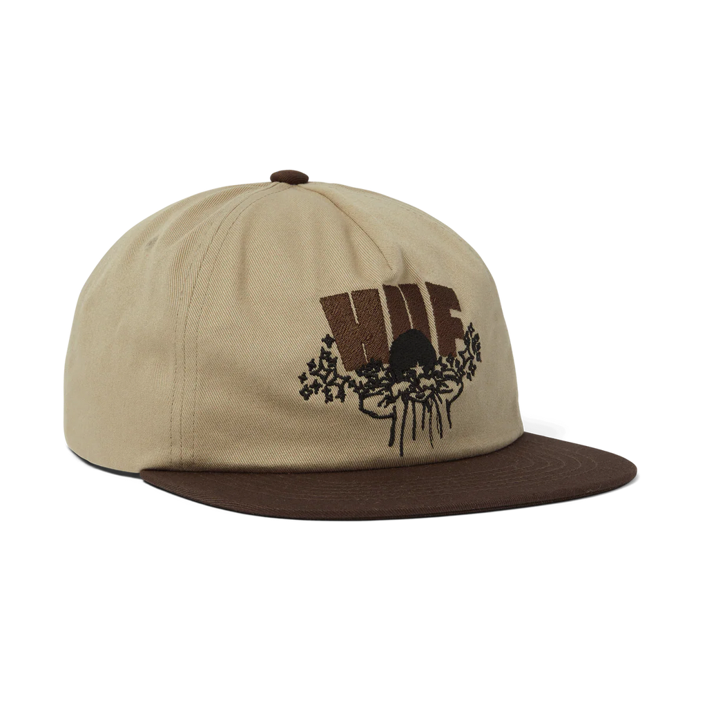 HUF // DAZED SNAPBACK HAT // CLAY&BROWN