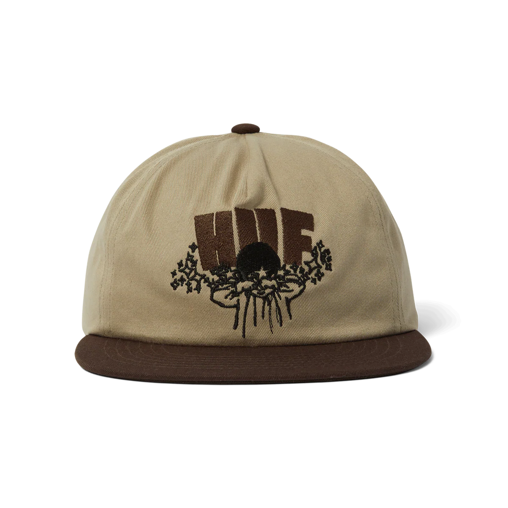 HUF // DAZED SNAPBACK HAT // CLAY&BROWN