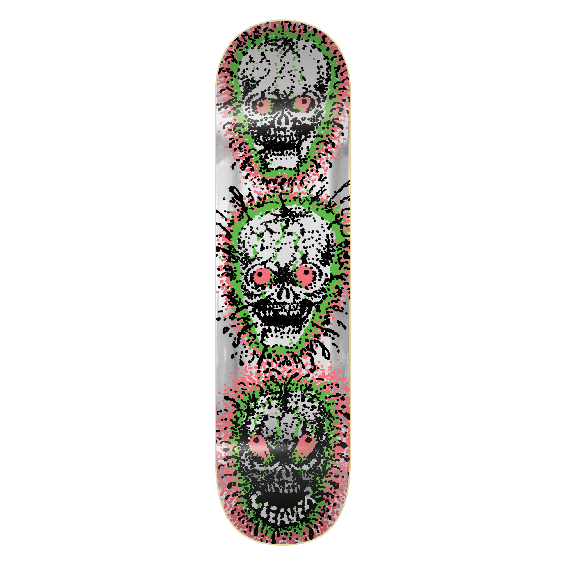 CLEAVER // SKULL SILVER FOIL // 8.375