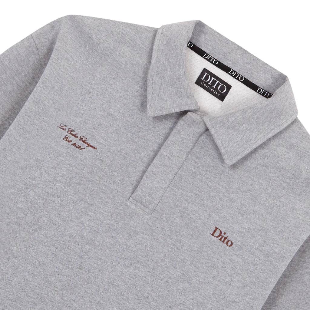 DITO COLLECTIVE // QUARTER ZIP // MARBLE BUTTON