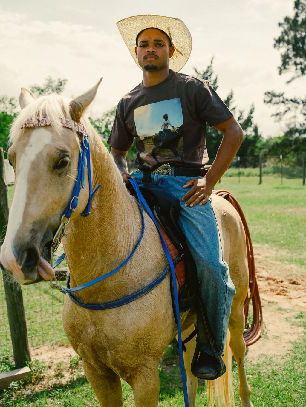 OBEY TRAIL RIDE CLASSIC T-SHIRT JAVA BROWN