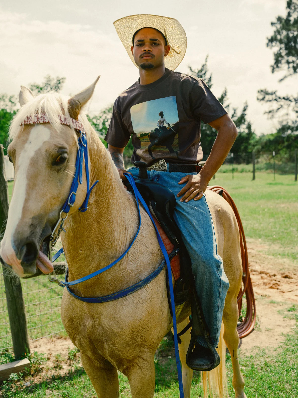OBEY TRAIL RIDE CLASSIC T-SHIRT JAVA BROWN
