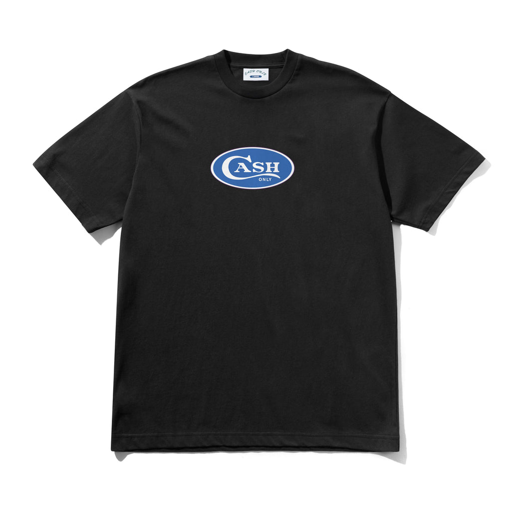 CASH ONLY // T-SHIRT // EMBLEM TEE // BLACK