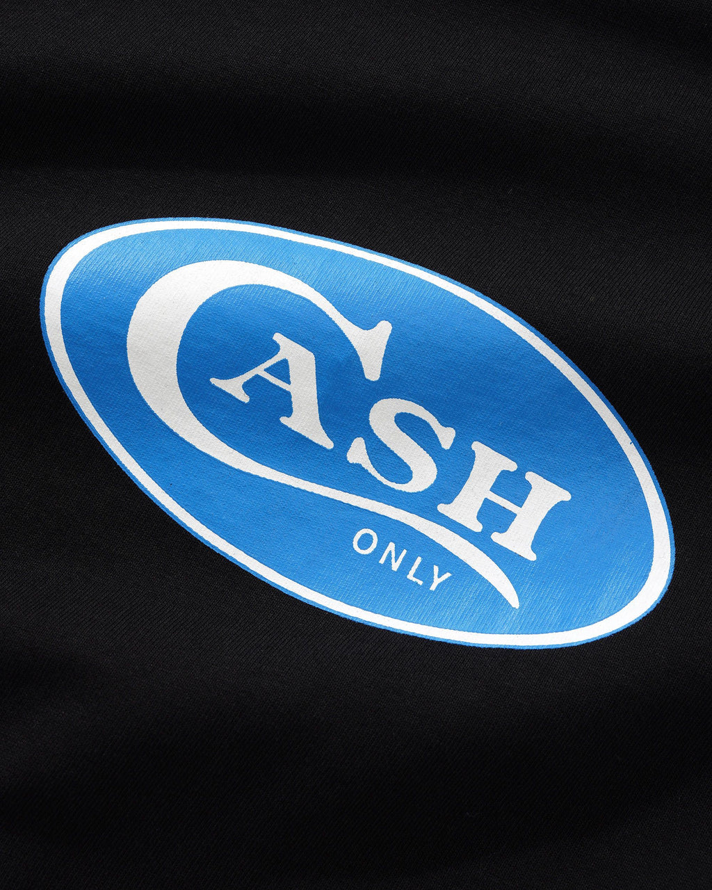 CASH ONLY // T-SHIRT // EMBLEM TEE // BLACK
