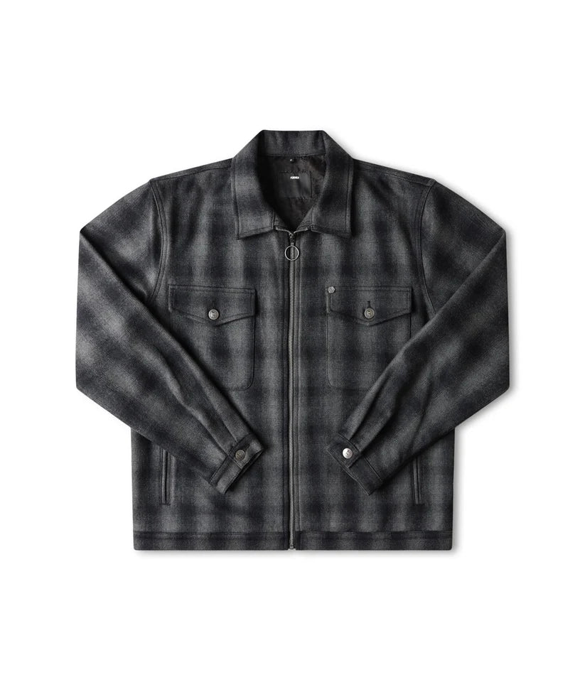 FORMER // CA CAGE JACKET // BLACK GREY