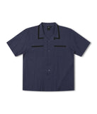 FORMER // SS SHIRT //  PINSTRIPE MARILYN NAVY