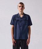 FORMER // SS SHIRT //  PINSTRIPE MARILYN NAVY