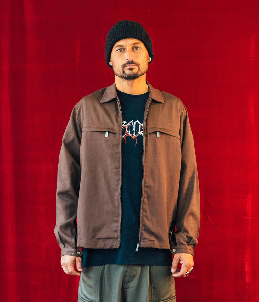 FORMER // FRACTURE JACKET // BROWN