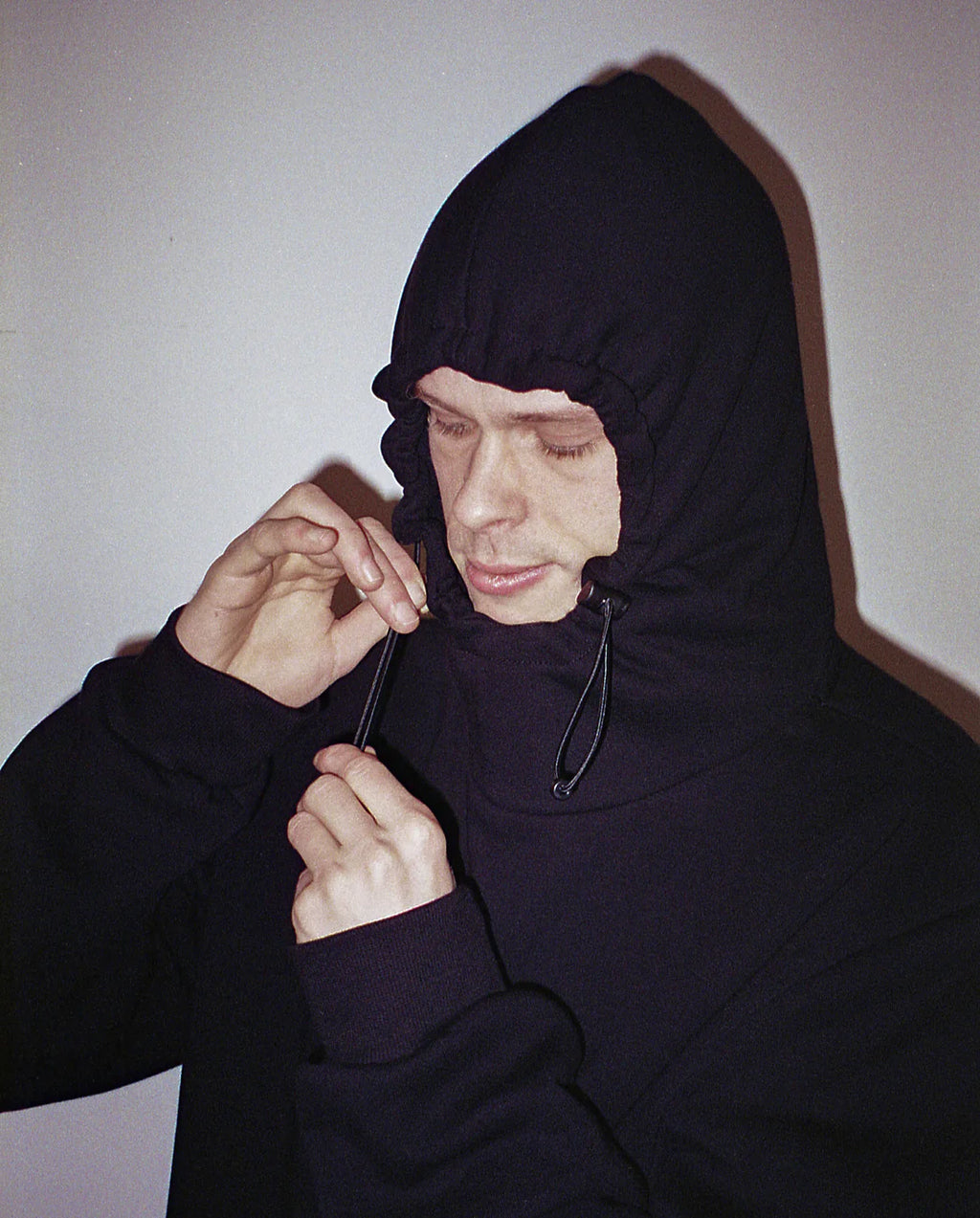 POETIC COLLECTIVW // NINJA HOODIE // BLACK