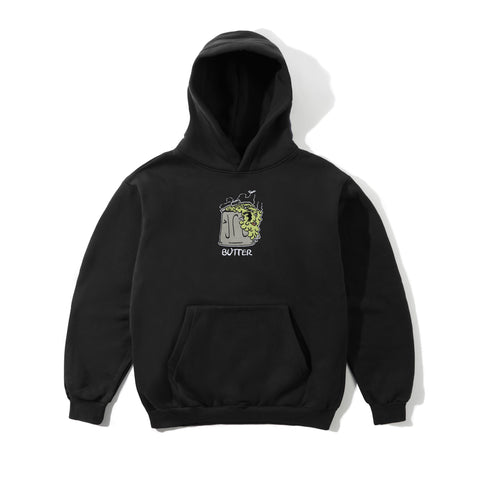 BUTTERGOODS // HOODIE // GARBAGE // BLACK