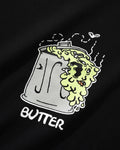 BUTTERGOODS // HOODIE // GARBAGE // BLACK