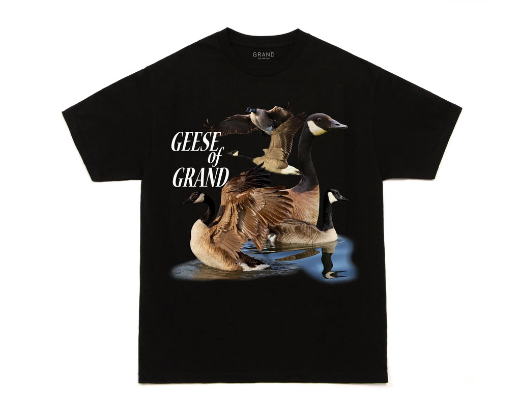 GRAND COLLECTION // T-SHIRT // CHEESE OF GRAND // BLACK
