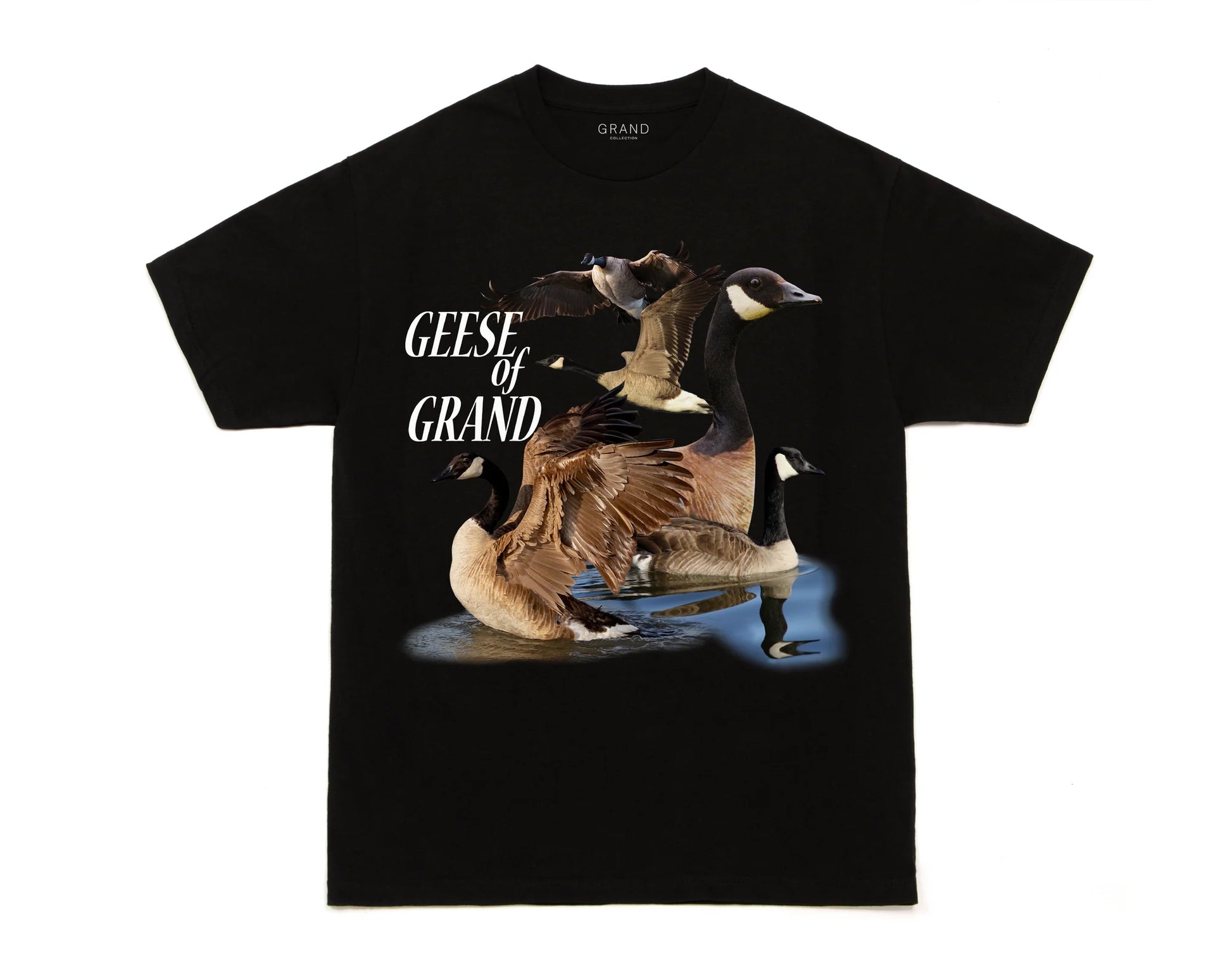 GRAND COLLECTION // T-SHIRT // CHEESE OF GRAND // BLACK