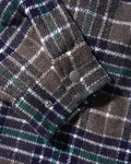 BUTTERGOODS // GROOVE PLAID OVERSHIRT // GREY NAVY FOREST
