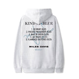 BUTTERGOODS X MILES DAVIS // KIND OF BLUE HOOD // ASH