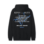 BUTTERGOODS X MILES DAVIS // KIND OF BLUE HOOD // BLACK