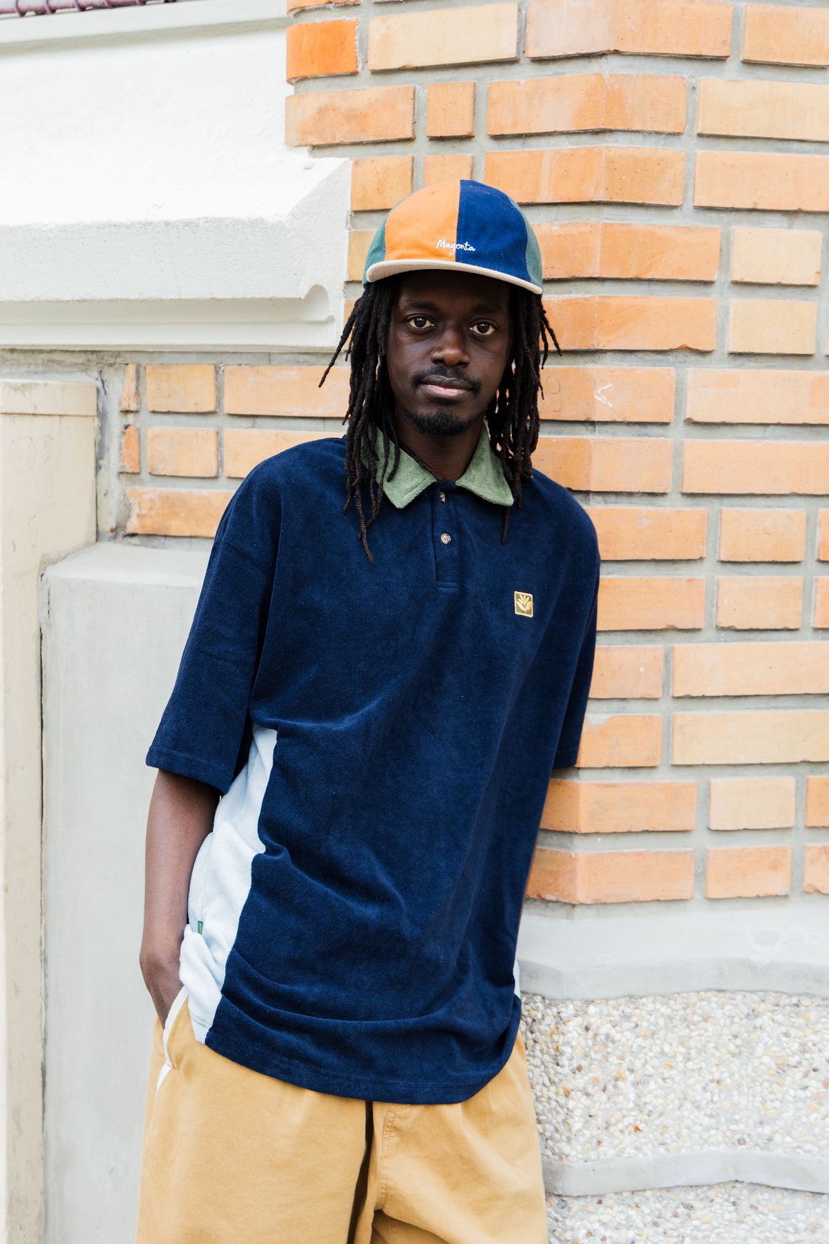 MAGENTA GENESIS POLO BLACK