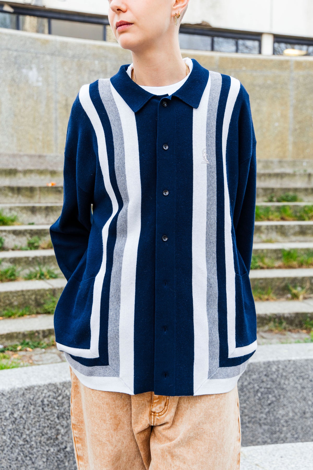 MAGENTA OLTIMER KNIT CARDIGAN