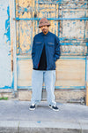 MAGENTA // MAZE OVERSHIRT // NAVY