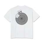 LRAB X SPITFIRE // SWIRL TEE // WHITE