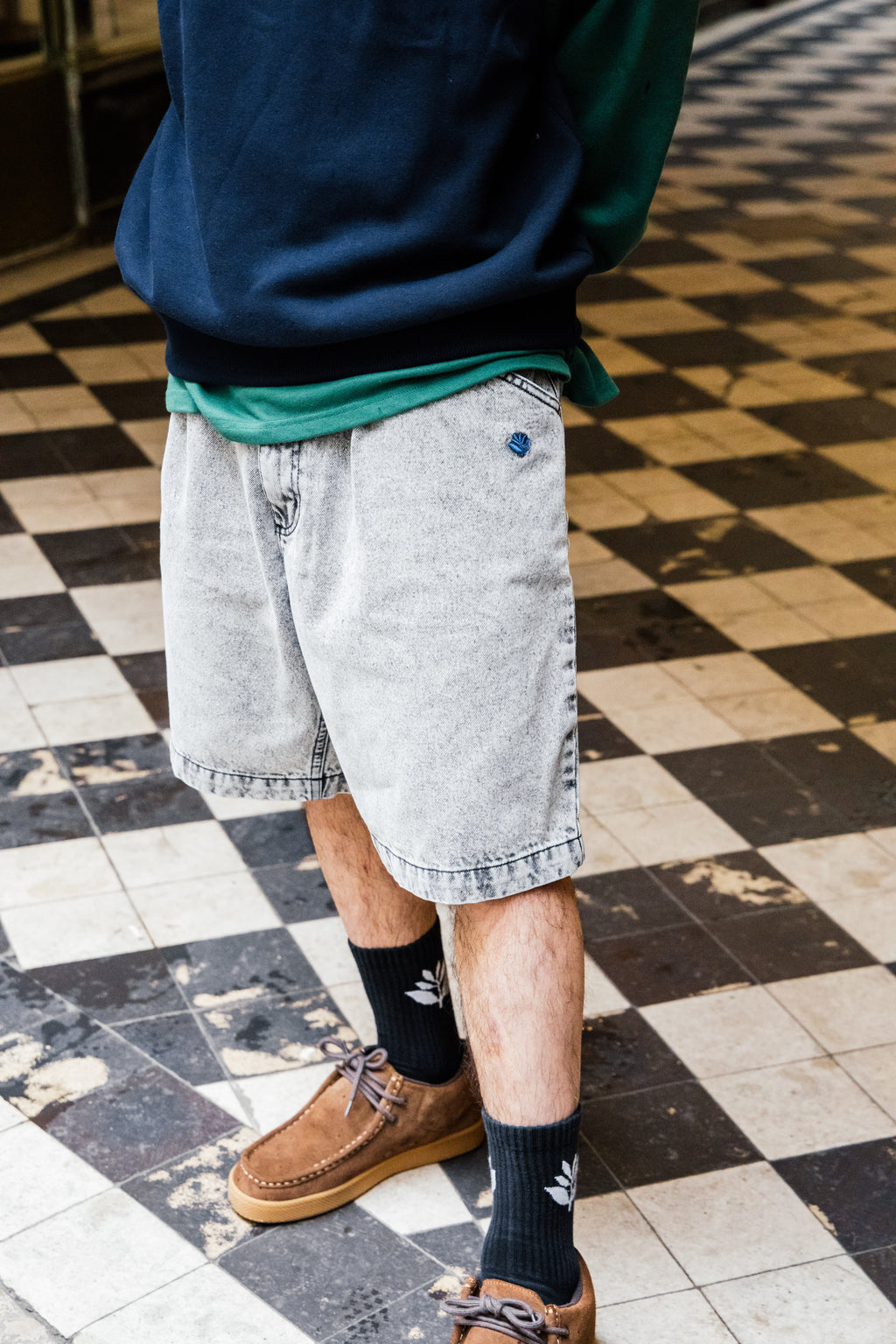 MAGENTA // SHORT // OG DENIM ACID
