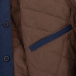 MAGENTA // MAZE OVERSHIRT // NAVY
