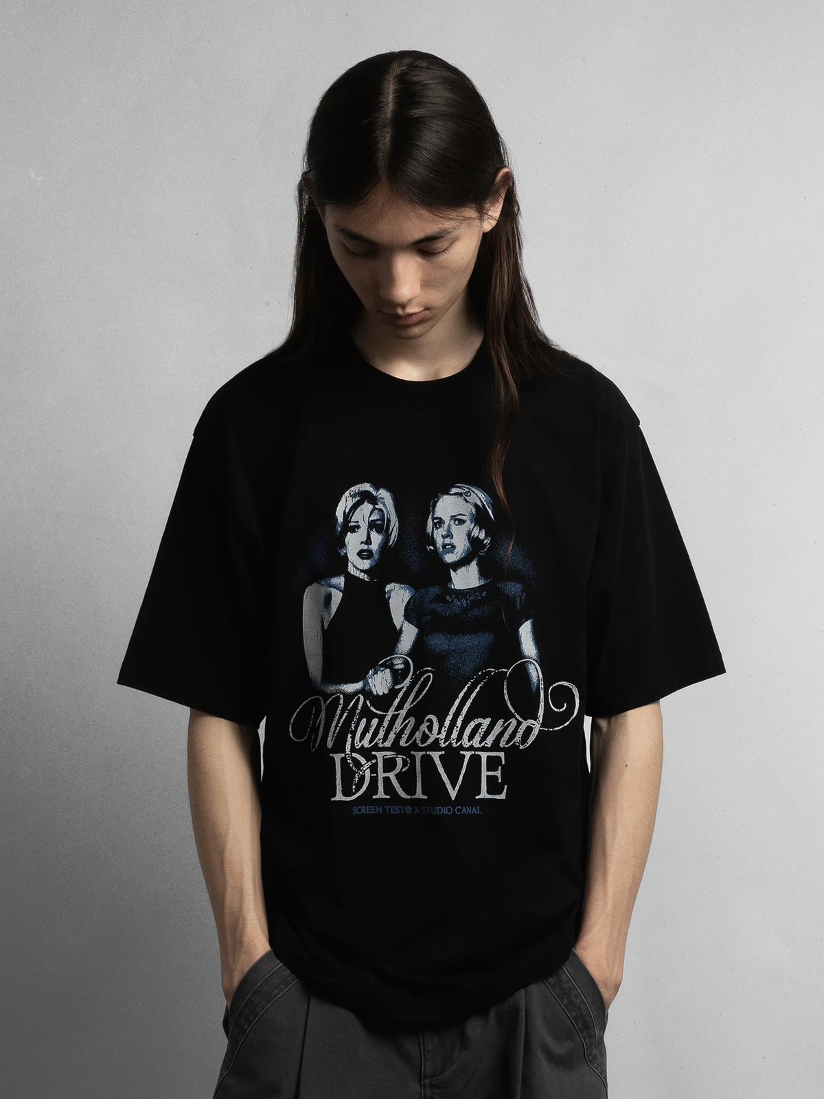 SCRT - MULHOLAND DRIVE T-SHIRT BLACK