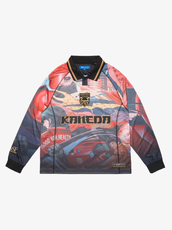 SCRT // NEO TOKYO FOOTBALL JERSEY // CRIMSON