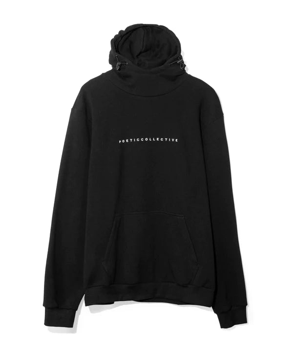 POETIC COLLECTIVW // NINJA HOODIE // BLACK
