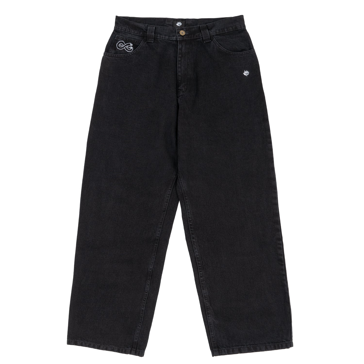 MAGENTA // OG DENIM PANTS // BLACK